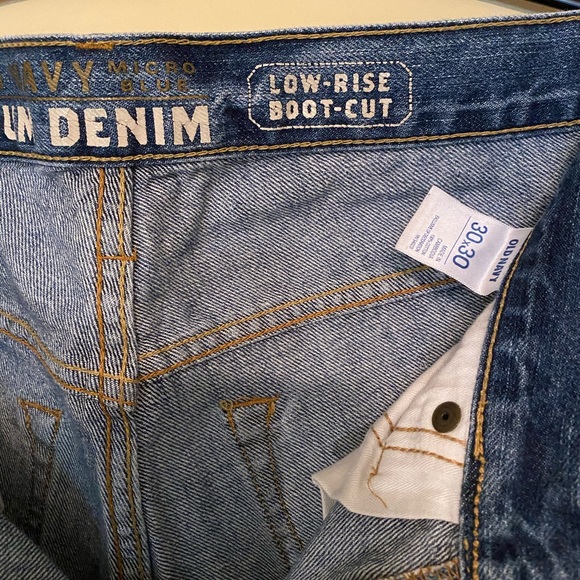 Low Rise Boot Cut Jeans - Picture 4 of 5